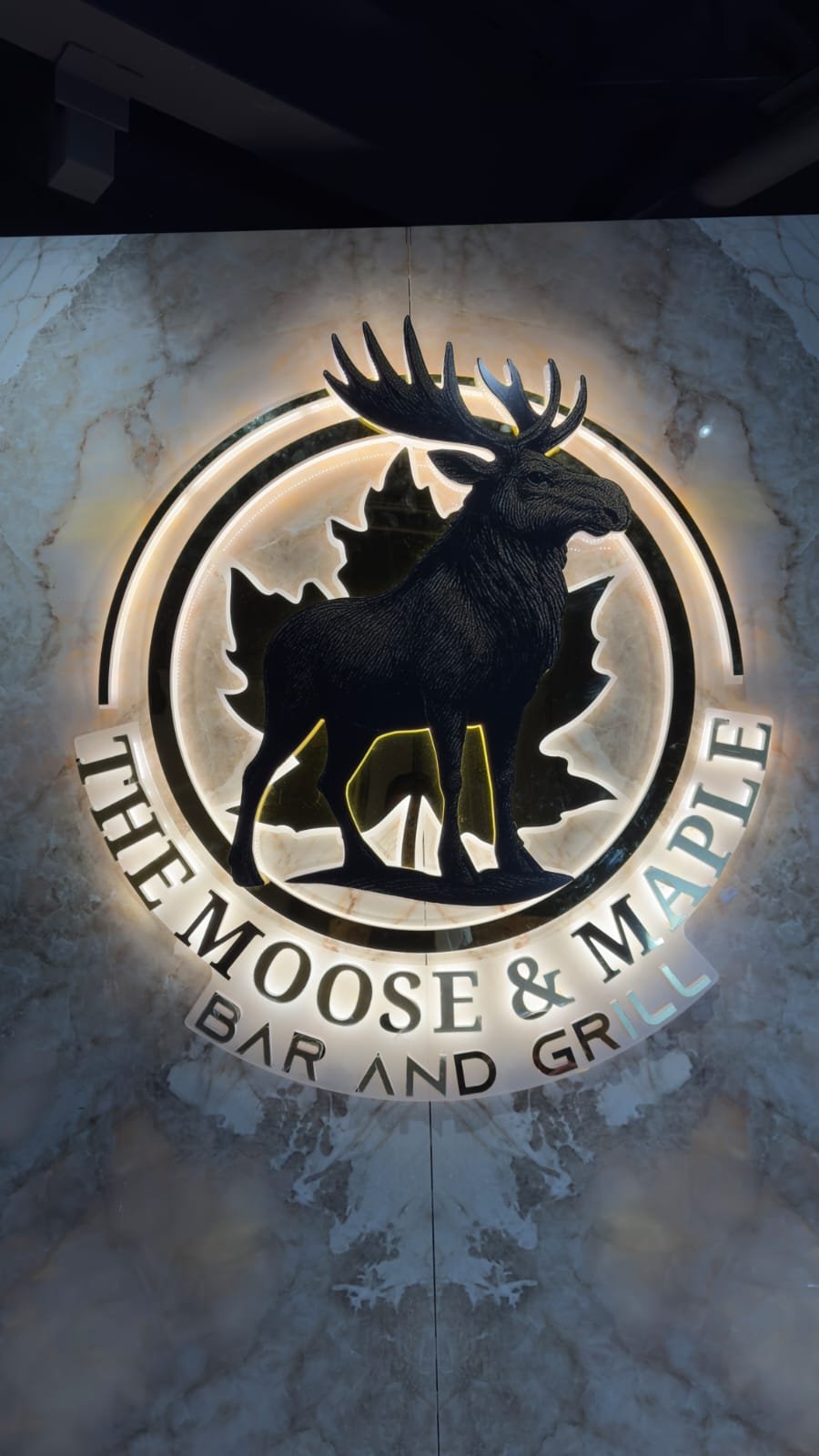 Backlit panel signs example 3